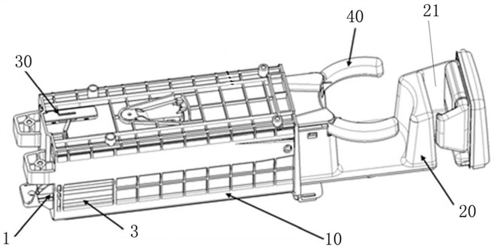 A cup holder structure