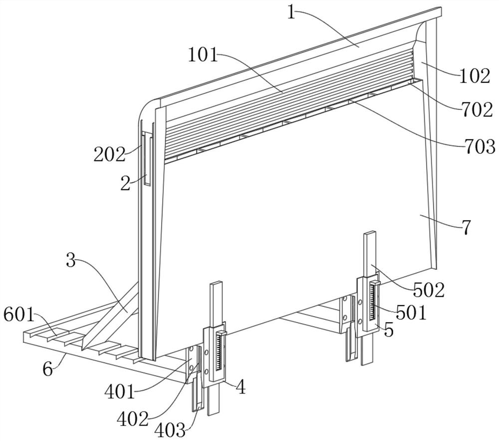 An environmentally friendly sound-absorbing and noise-reducing barrier based on municipal bridges