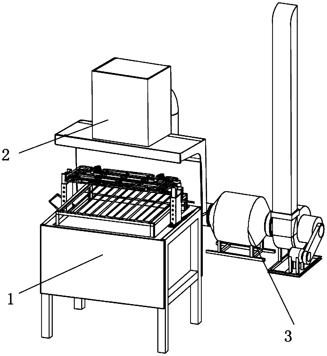 Environment-friendly automatic fume extraction barbecue oven