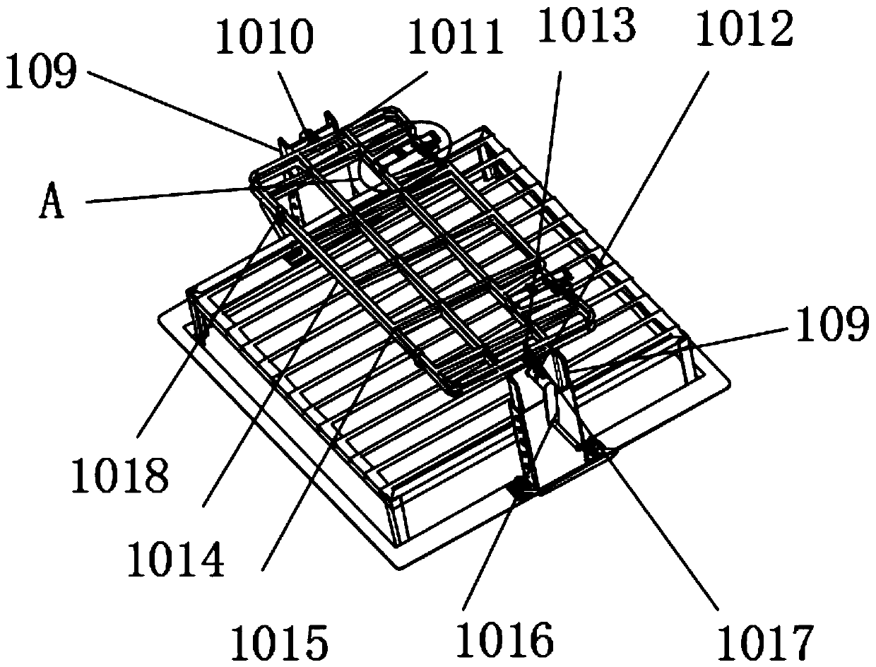 Environment-friendly automatic fume extraction barbecue oven