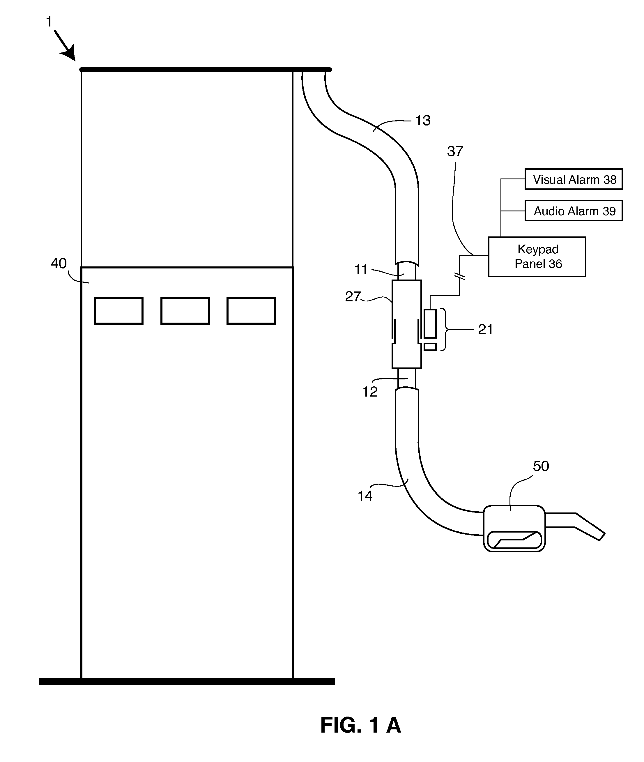 Fuel-pump drive off alert system