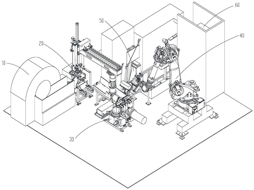 A hub welding system