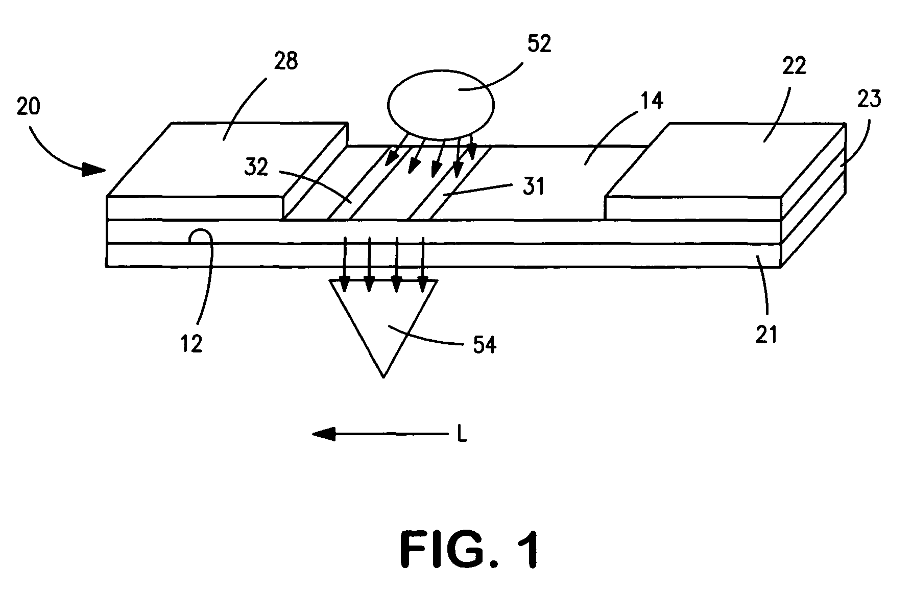 Optical detection system using electromagnetic radiation to detect presence or quantity of analyte