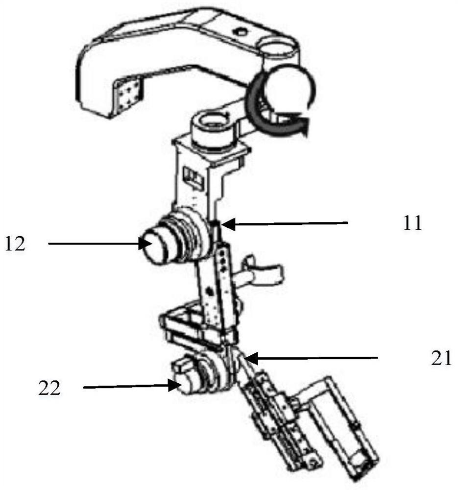 Robot motion control method and system based on human motion intention detection