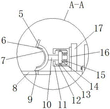 Placement frame capable of fixing corrugated pipes