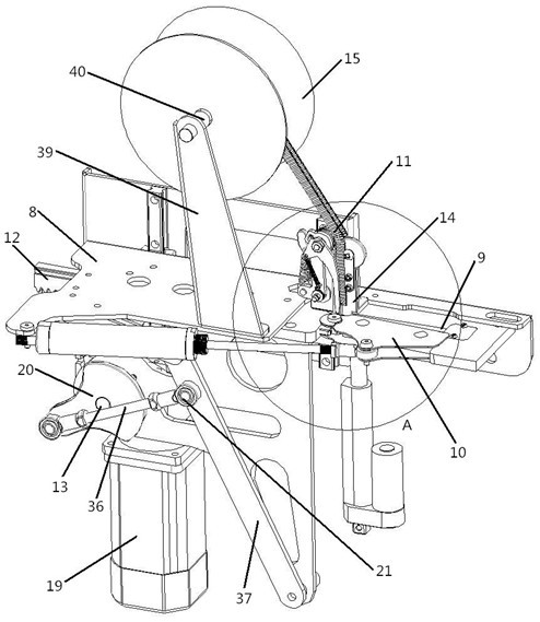 Mushroom bag tying machine for edible mushrooms