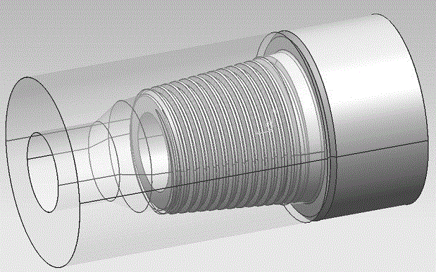 Method for quickly evaluating torsional property of degraded drill rod connector