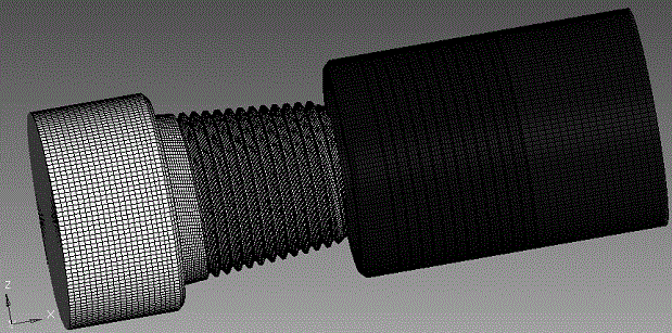 Method for quickly evaluating torsional property of degraded drill rod connector