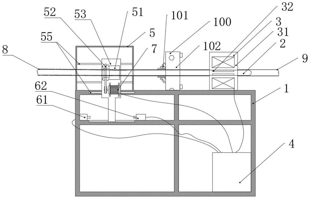 Novel corrugated pipe machining equipment and using method