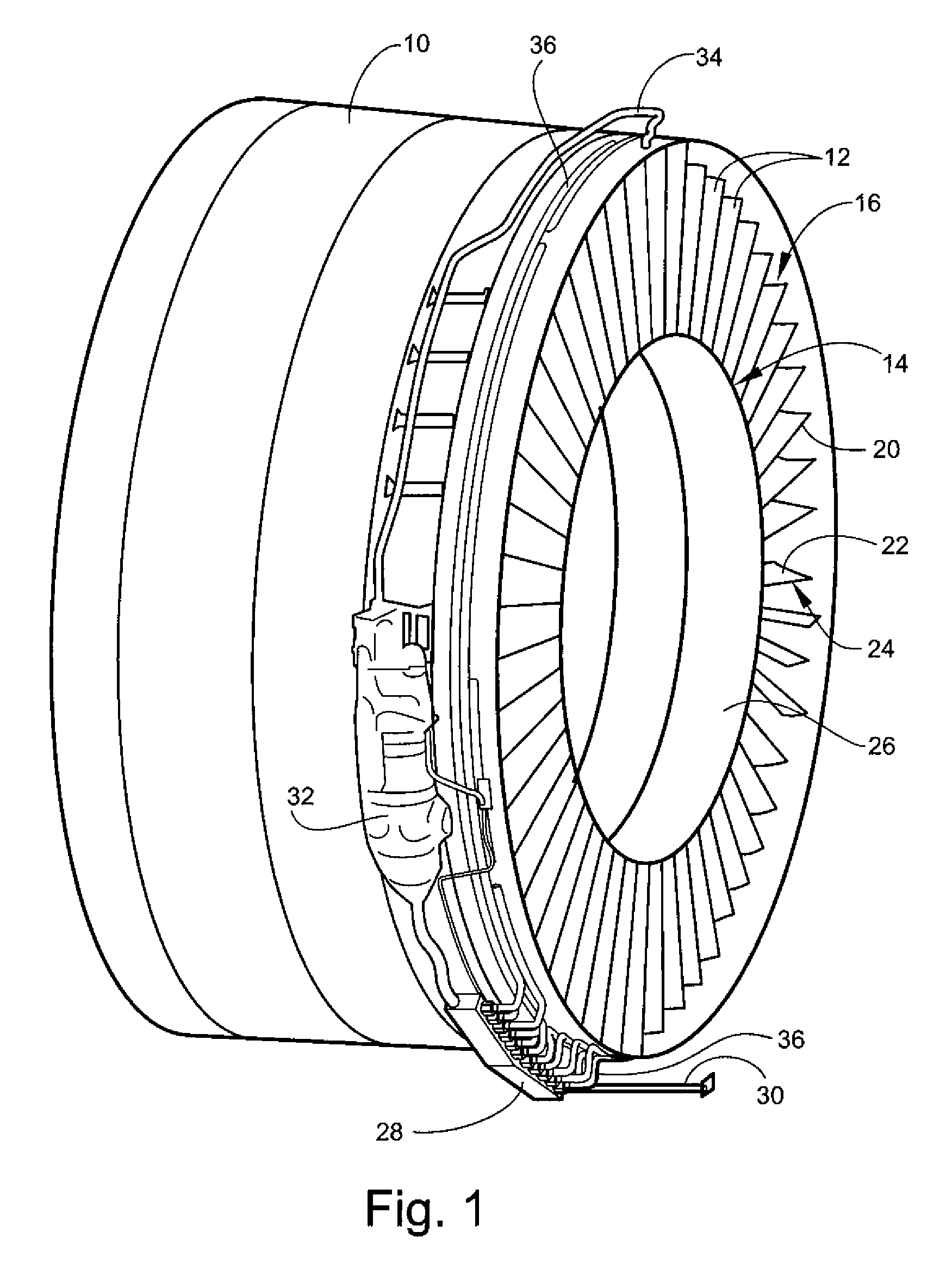 Heat transfer system and method for turbine engine using heat pipes