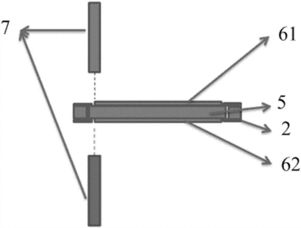 Attaching method and device for polarizers