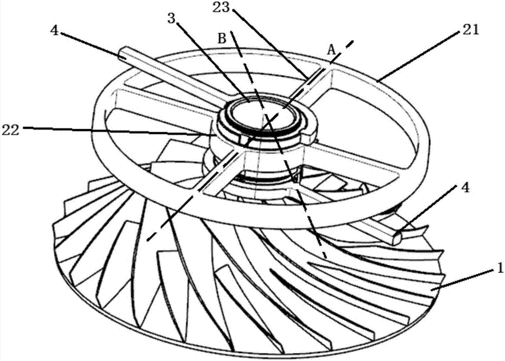 Large-diameter rotor assembling tool assembly and using method thereof