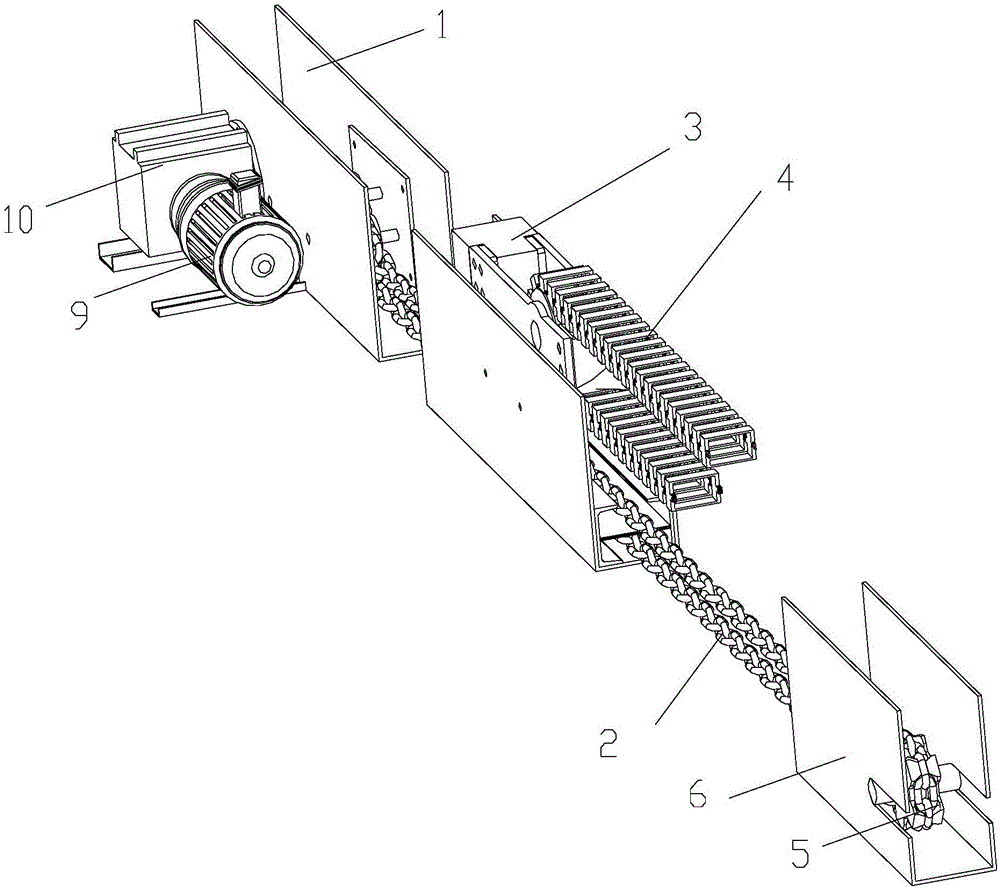 Intelligent following control system and intelligent following control method for cable of chain-driving coal cutter