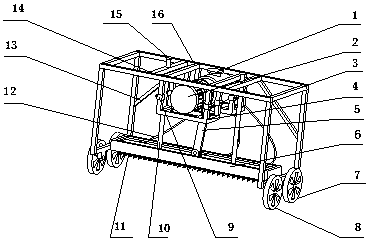 Needle-wound tobacco seedling inoculation machine and inoculation method