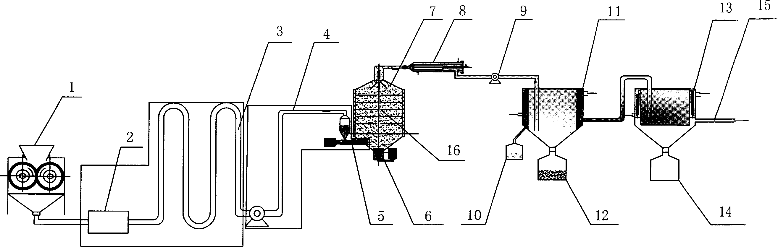 Biomass oil preparing process and device