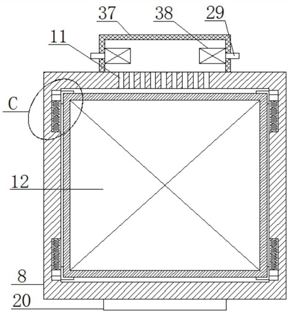 Green and environment-friendly carbon dioxide concentration detection device for seedling culture