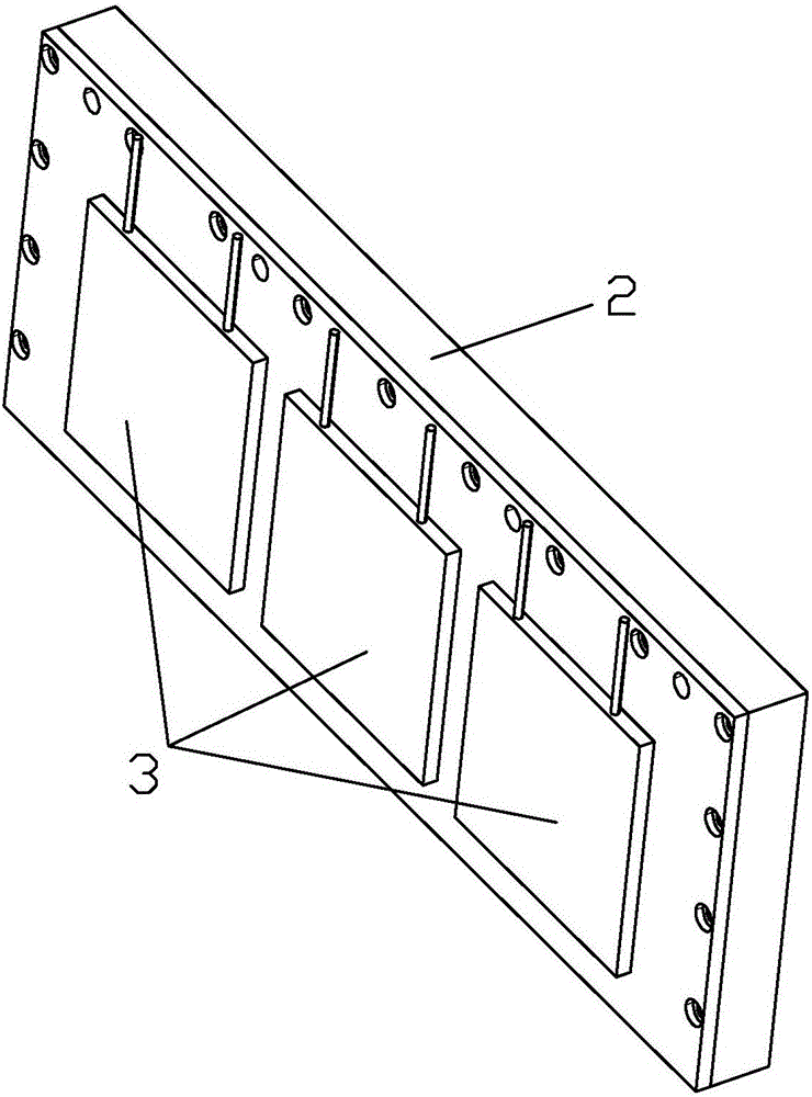 Water cooling heat dissipation module and charging pile module applying same