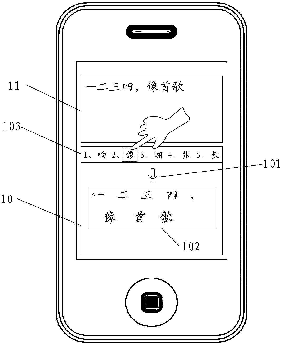 Character string error correction method and device