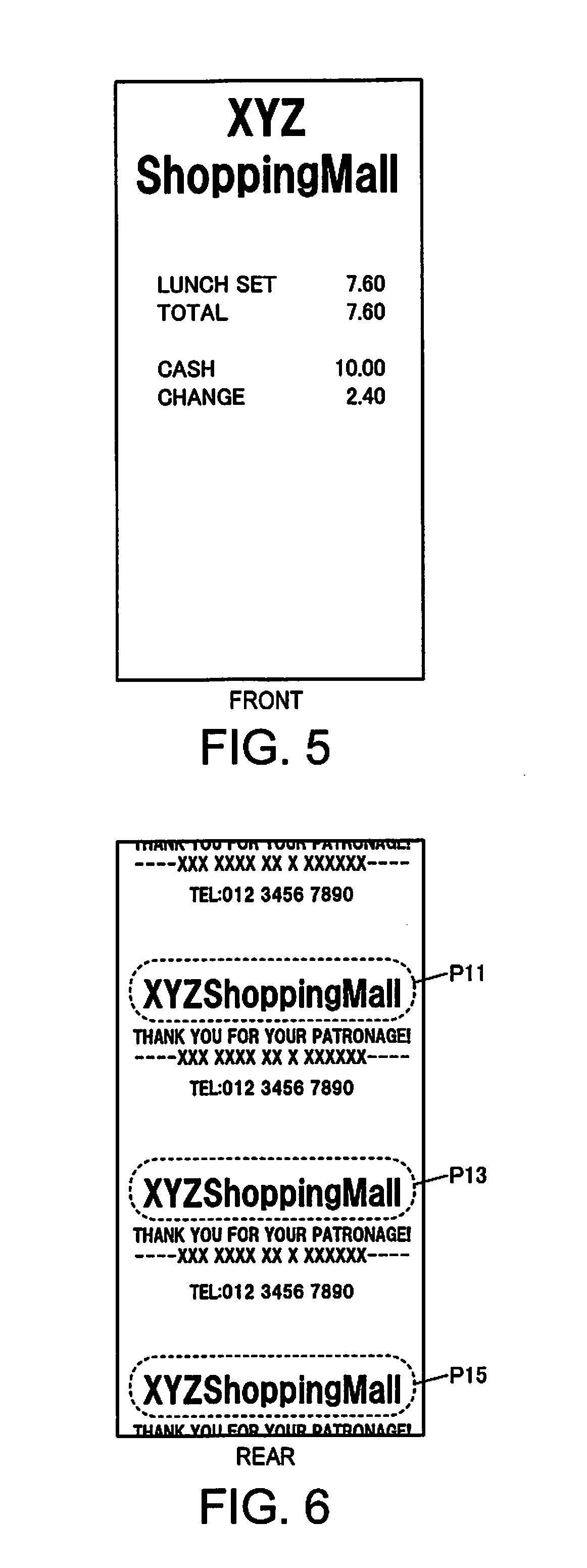 Receipt processing apparatus, program, and report production method