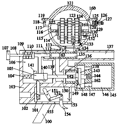 Projectile launching device and using method