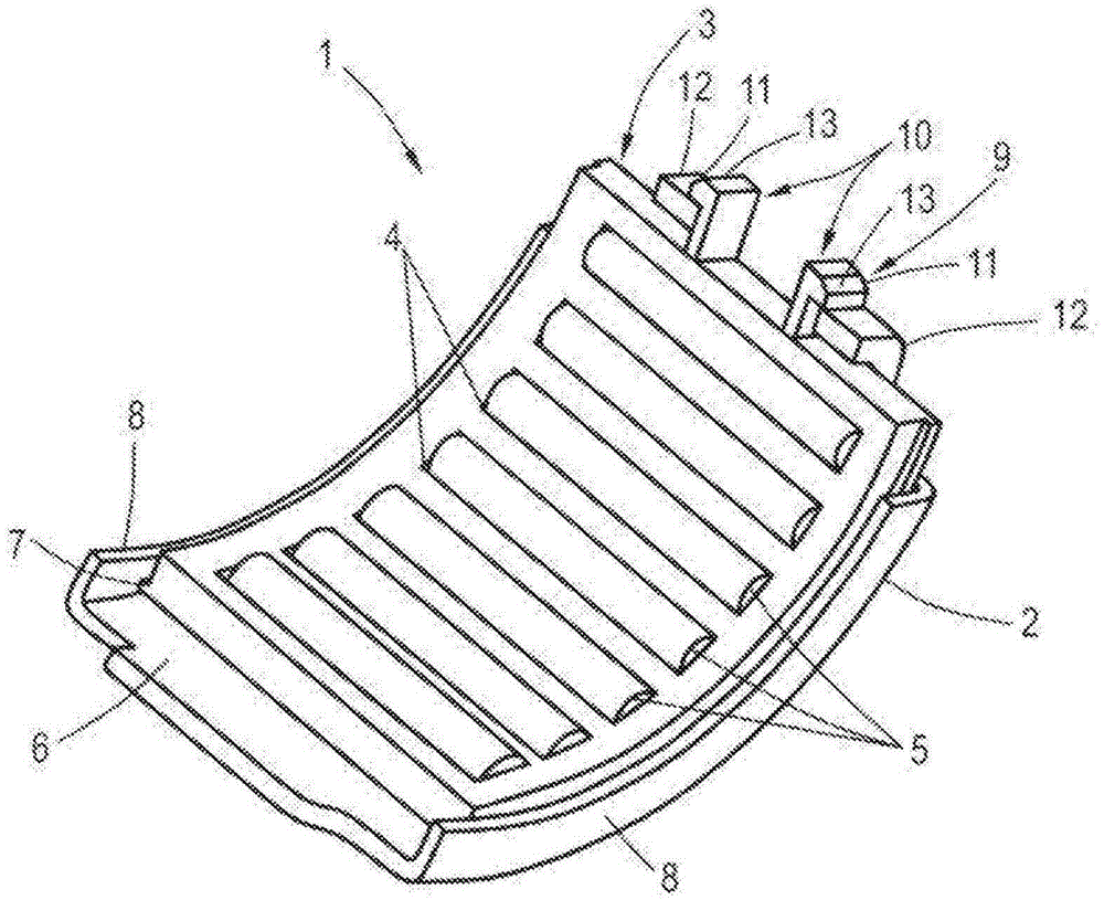 Half shell bearing