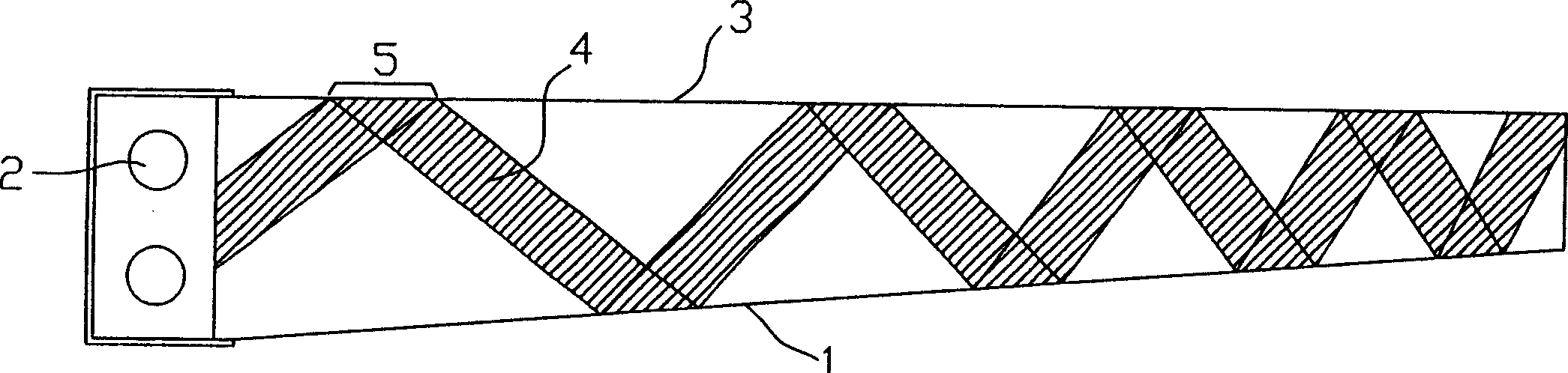 Device capable of reducing dark schlieren of light leading board