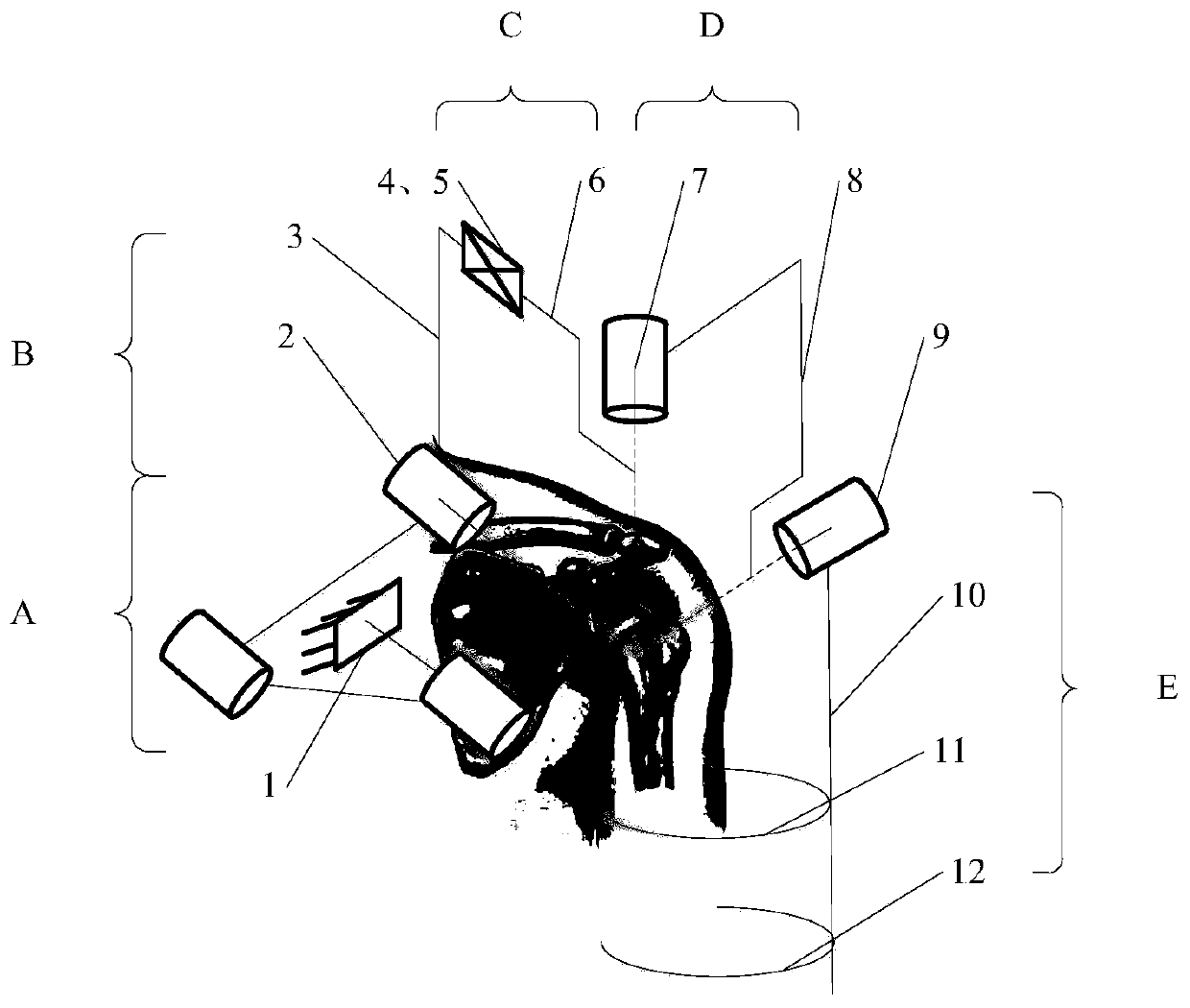 Shoulder joint rehabilitation exoskeleton mechanism adopting unpowered compensation joints