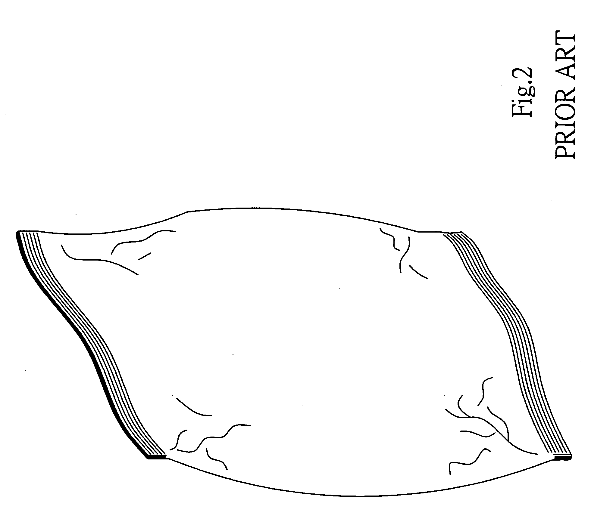 Film-aligning device for air cushion maker