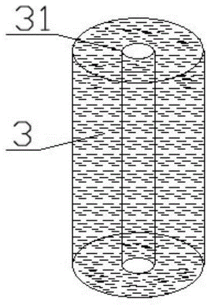 Efficient, safe and environment-friendly post-water-injection type static blasting method and water injection device using same