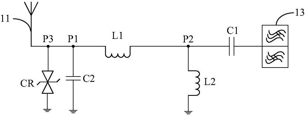 Classifying antenna and mobile terminal