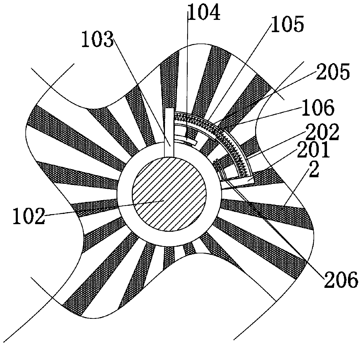 Monitoring type reminding device based on rail traffic platform door front portion