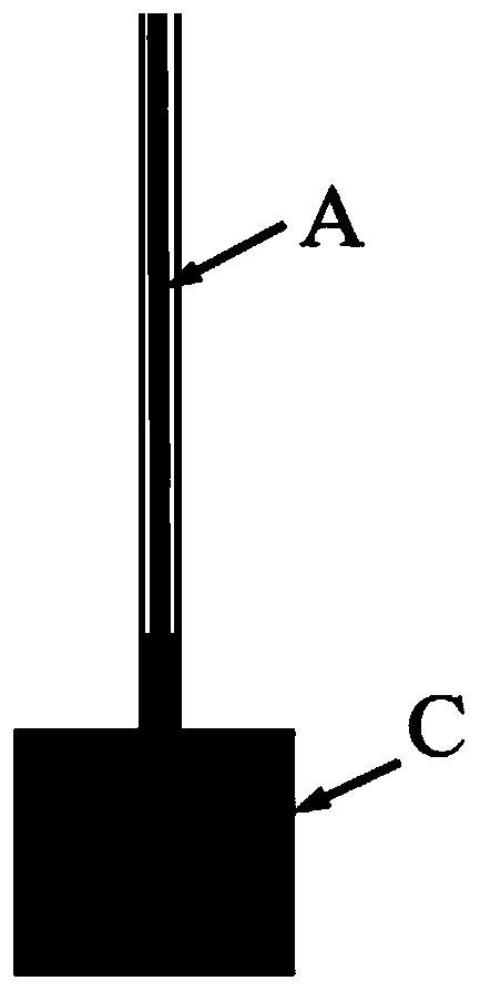 An electric pulse device and method for locally controlling the phase distribution of mold slag in the slag tunnel of a continuous casting mold