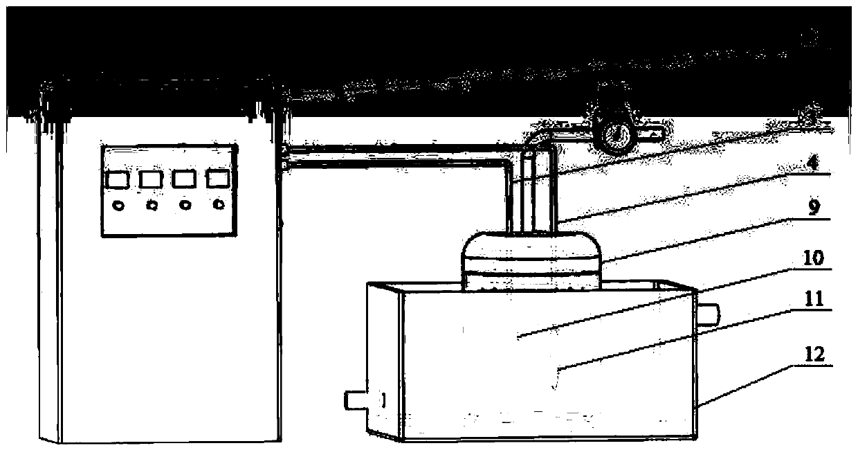 A carbonitriding surface treatment method for piston rings using liquid-phase arc discharge