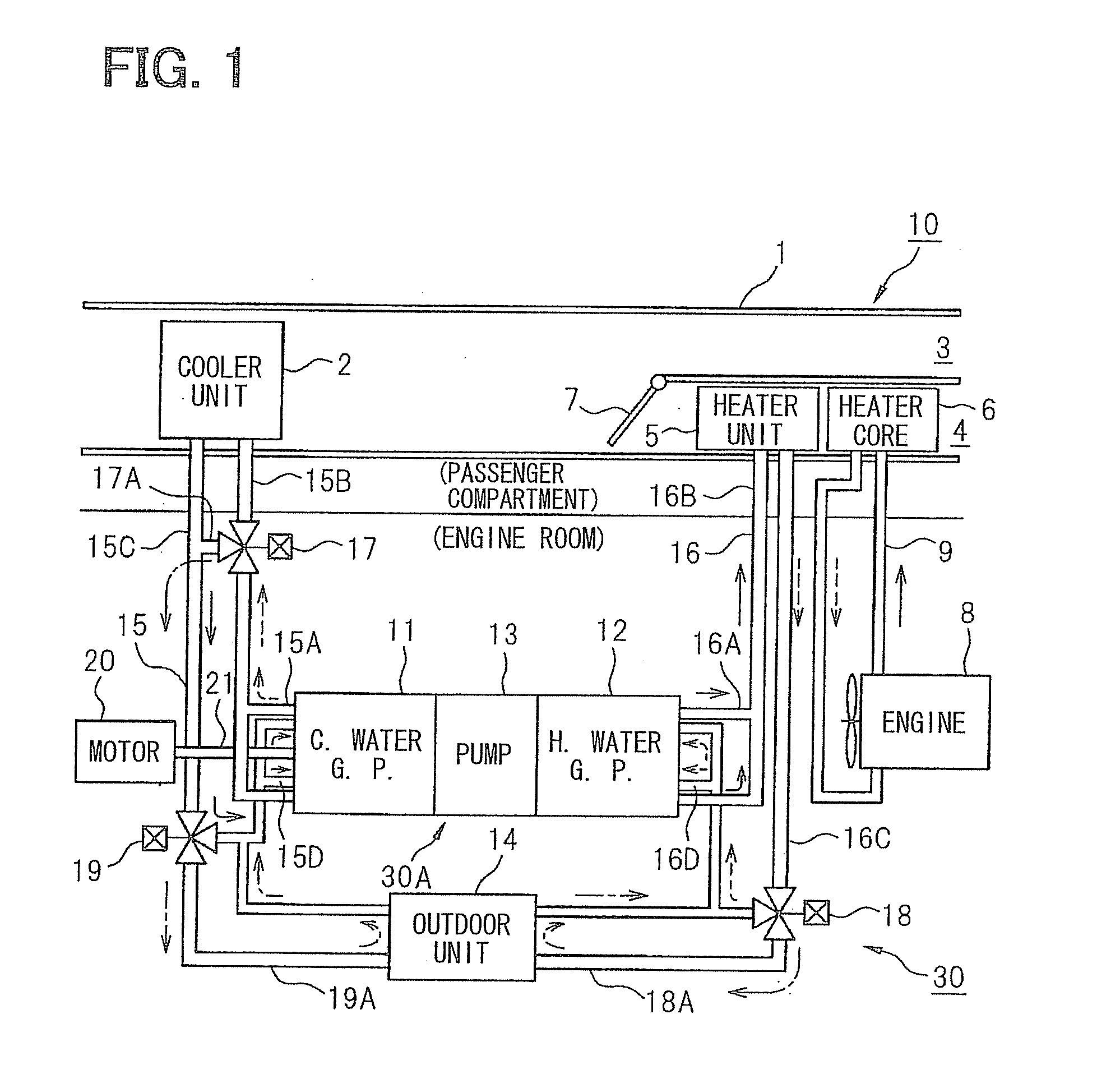 Magnetic heat pump system