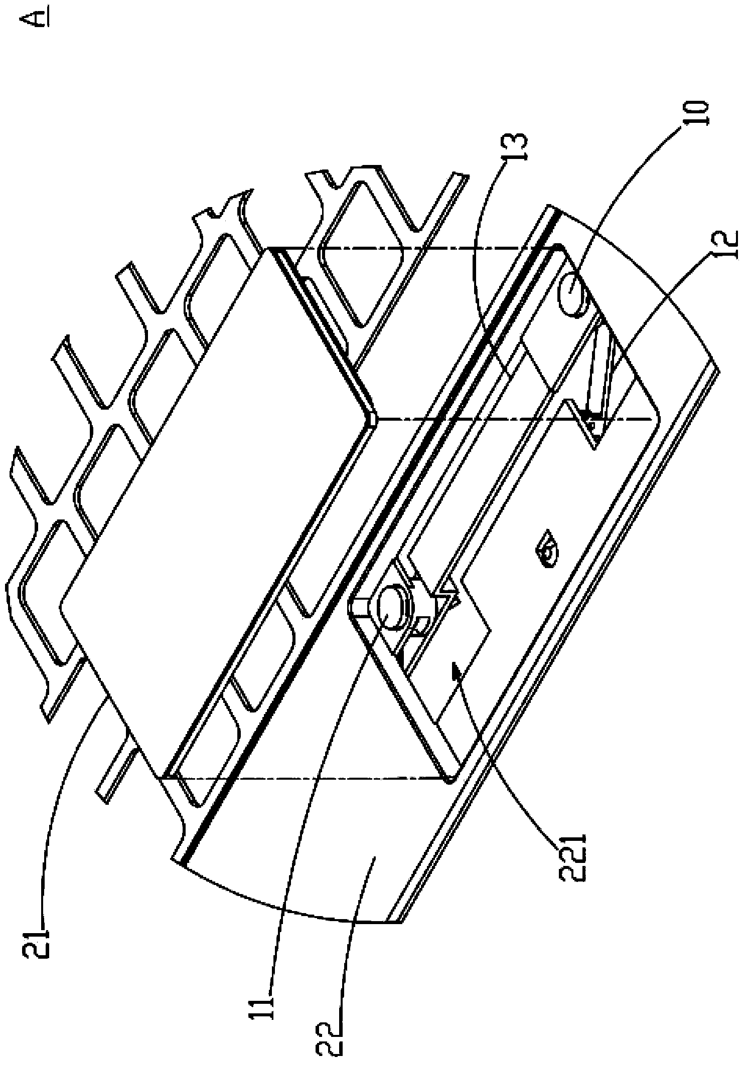 Key control device for click pad