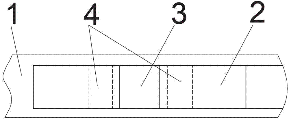 Device for preparing thin-strip resilience body and application thereof