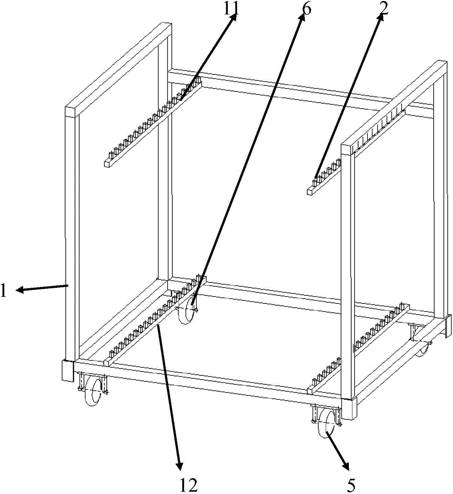 Transfer device for automobile sunroof product