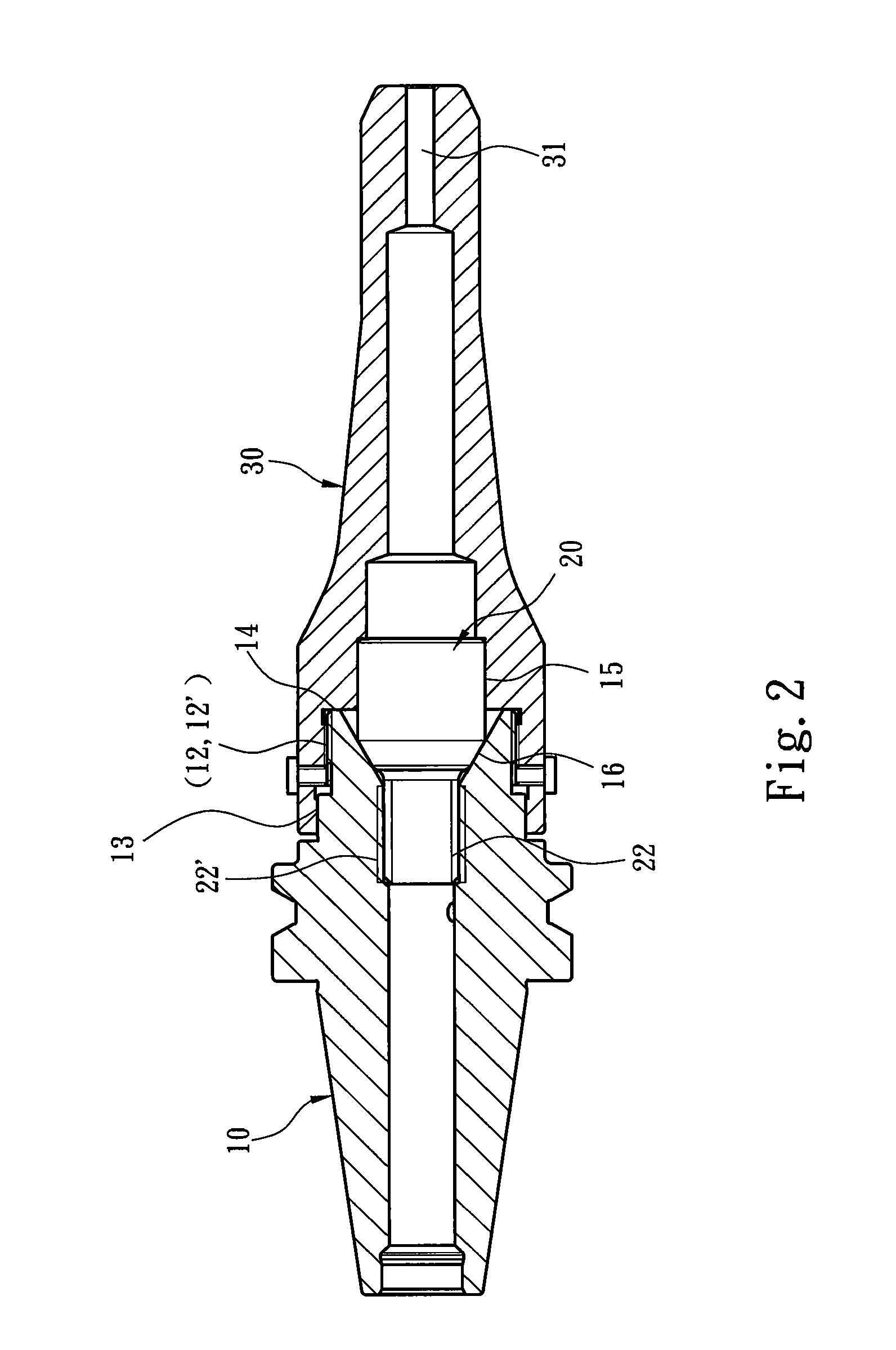 Tool holding module