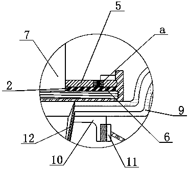 Anesthetic gas recovery device for anesthesia machine