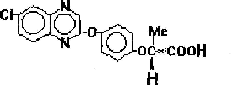 Weeding composition containing fluazifop-p-butyl and quizalofop-p-tefuryl and application thereof