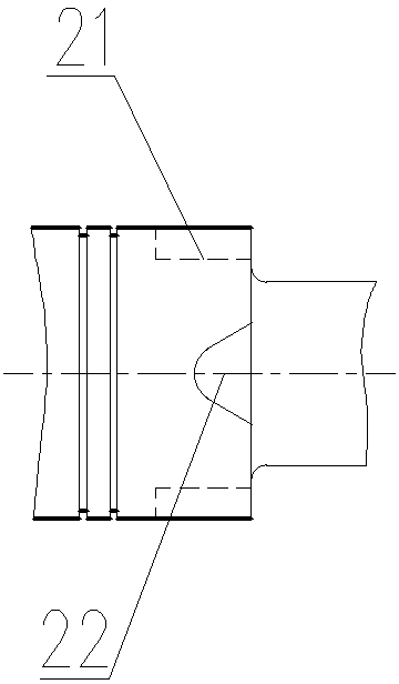 Valve element of hydraulic multi-way valve