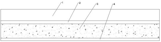 Anesthesia dressing and preparation method thereof