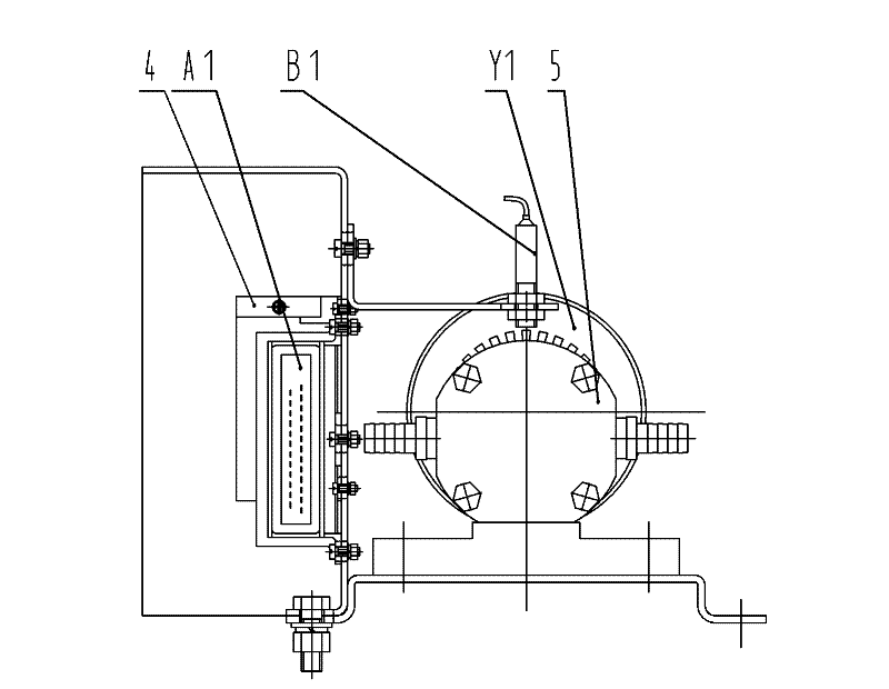 Low flow positive pressure automatic foam proportioner