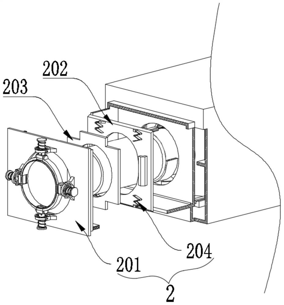 A muffler for heating, ventilation and air flow in construction engineering