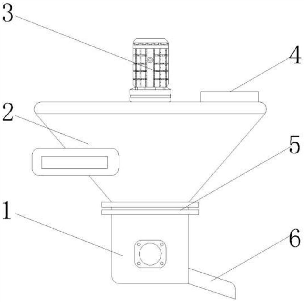 Quantitative fertilization device for agricultural production