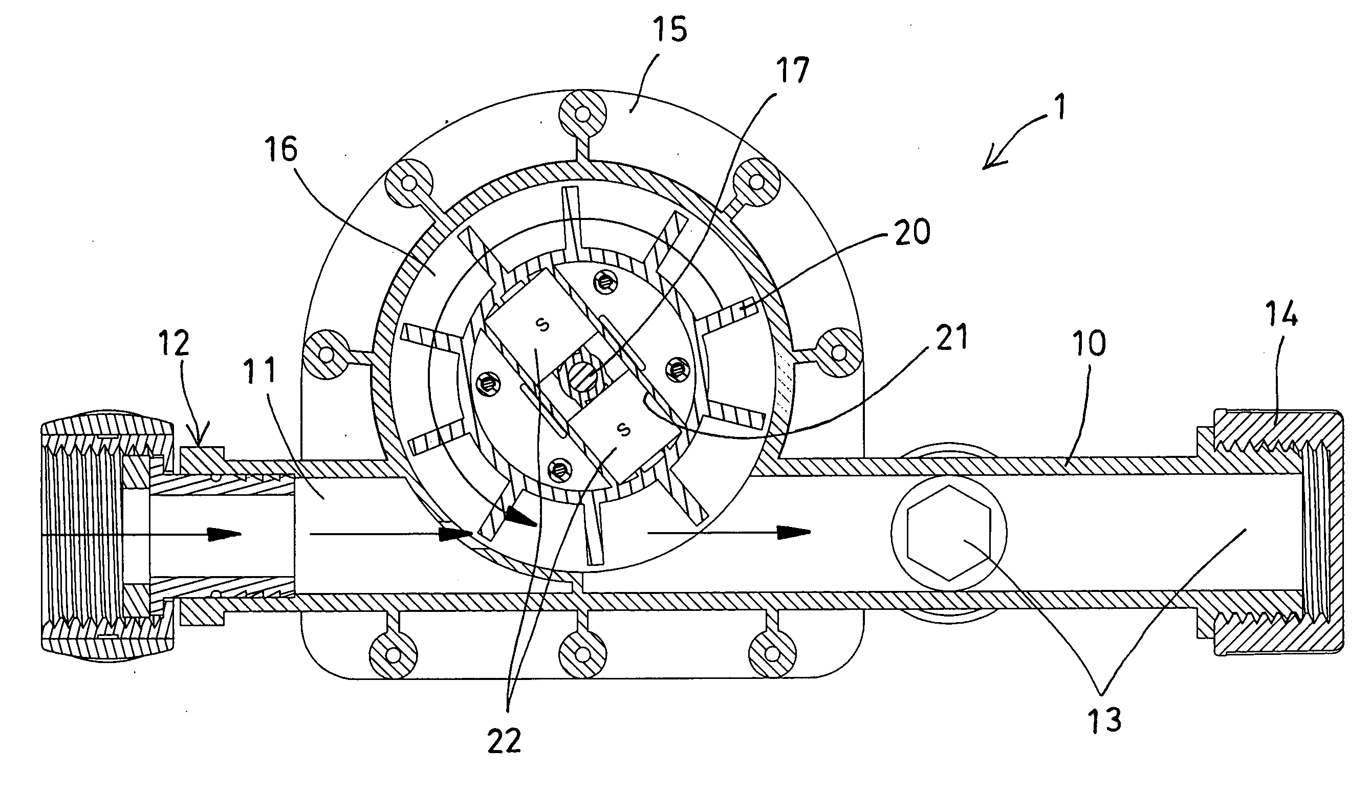 Hydraulic powered electric generator device