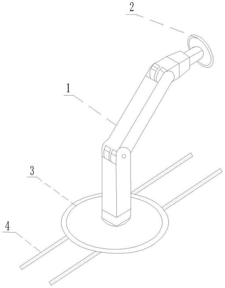 Special-shaped tunnel simulation excavation device