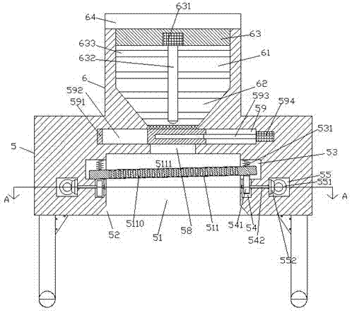 Alum feeding device for wastewater treatment