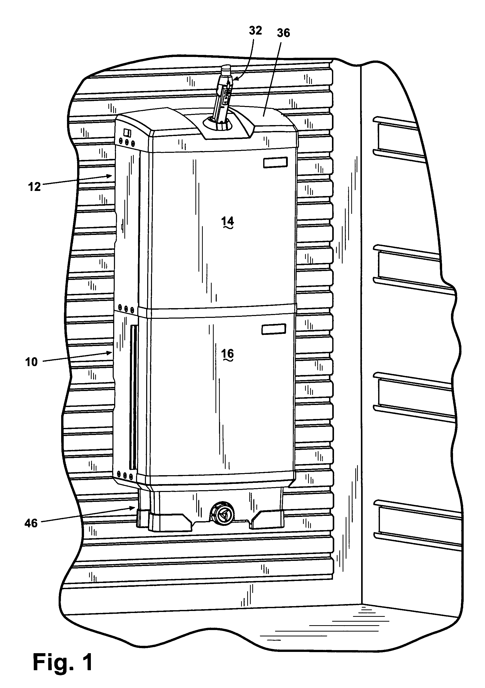 Anti jamming device for a vacuum hose