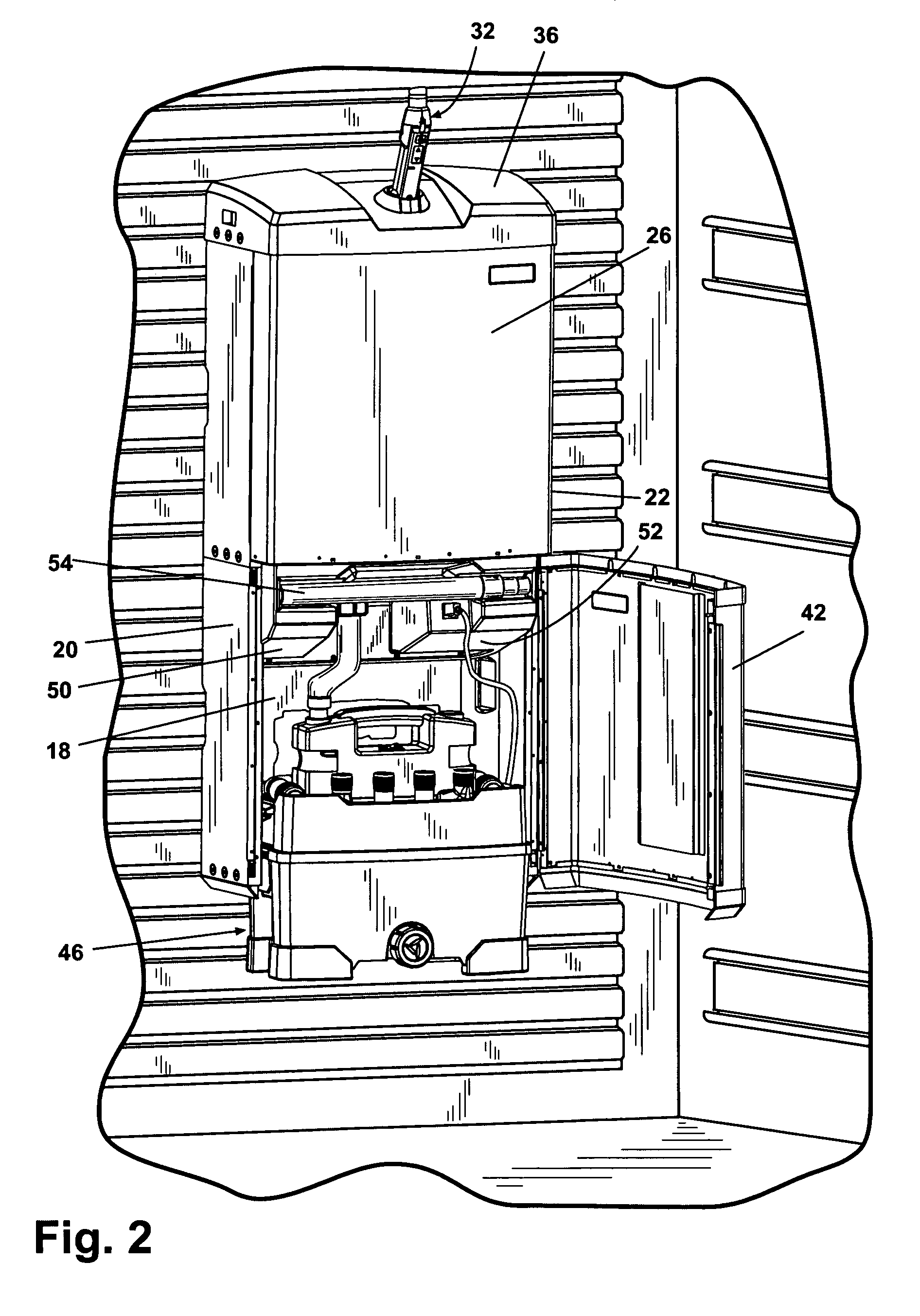 Anti jamming device for a vacuum hose